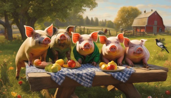 L’union inattendue des oiseaux et des cochons dans angry birds copains comme cochons